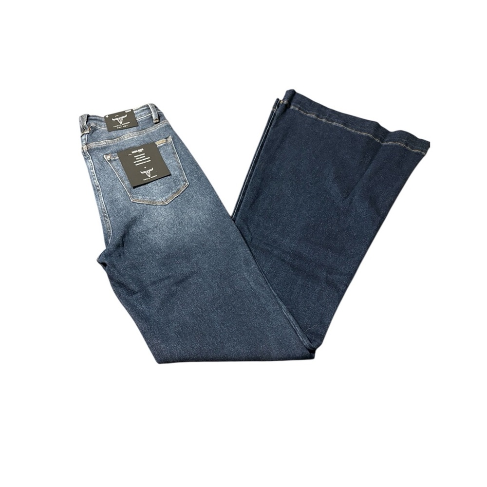 Lucky & Blessed•High Rise Flare Jeans